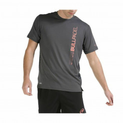 Short-sleeve Sports T-shirt Bullpadel Mixta Padel Dark grey