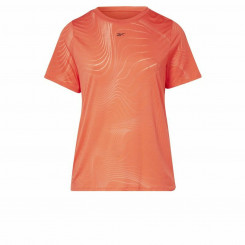 Женская футболка с коротким рукавом Reebok Burnout Orange