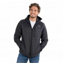 Men's Sports Jacket Hurley  Balsam Quilted Packable Black