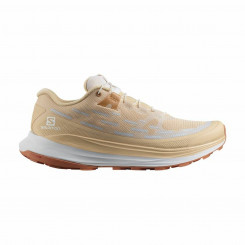 Running Shoes for Adults Salomon Ultra Glide Lady Beige