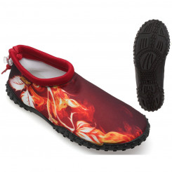 Slippers Fire Red