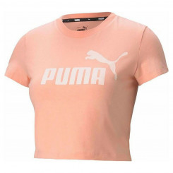 T-shirt Puma Essentials Slim Logo Pink Salmon