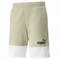 Meeste sportlikud lühikesed püksid Puma Essential+ Block Beež Mehed