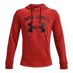 Hoodie Under Armour Rival Terry Red