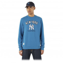 Мужская толстовка без капюшона New Era MLB Heritage New York Yankees Blue