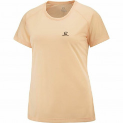 Женская футболка с коротким рукавом Salomon Cross Rebel желтая