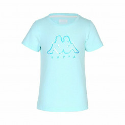 Детская футболка с коротким рукавом Kappa Quissy Blue Aquamarine