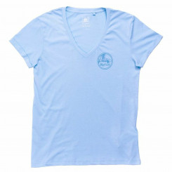 Женская футболка с коротким рукавом Rip Curl Re-entry Голубая