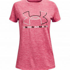 Child's Short Sleeve T-Shirt Under Armour Pink