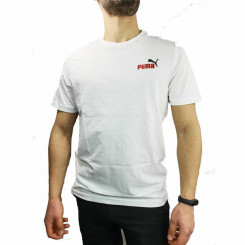 Спортивная футболка с коротким рукавом Puma Essentials+ Embroidery M White