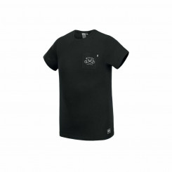 Men’s Short Sleeve T-Shirt Picture Waisted Pocket Black