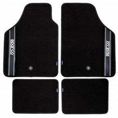 Комплект автомобильных ковриков Sparco Strada 2012 B Universal Black (4 шт)