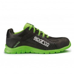 Защитная обувь Sparco Practice 07517 Черный/Зеленый (Размер 42)