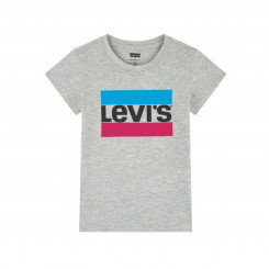 Children’s Short Sleeve T-Shirt Levi's Sportswear Logo Tee Grey