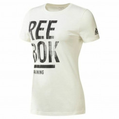 Женская футболка с коротким рукавом Reebok Training Tee White