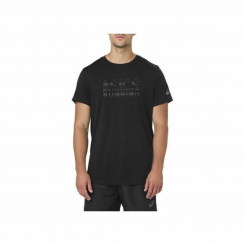 Мужская футболка с коротким рукавом Asics GRAPHIC SS TOP Черная (США)
