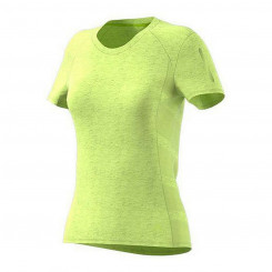 Женская футболка с коротким рукавом Adidas FR SN 37C SS W CG1084 Желтая