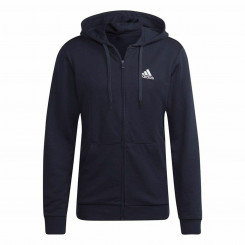 Мужская спортивная куртка Adidas Essentials French Terry Big Темно-синяя