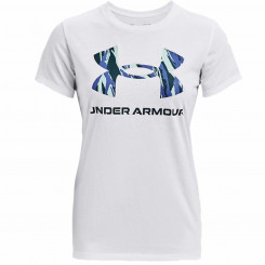 Женская футболка с коротким рукавом Under Armour с рисунком, белая