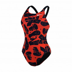 Naiste ujumiskostüüm Nike Fastback Red