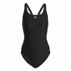 Naiste ujumiskostüüm Adidas 3S Mid Black