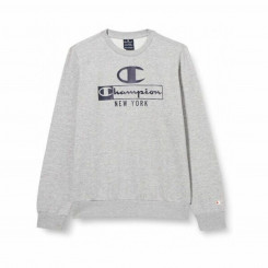 Men’s Sweatshirt without Hood Champion Crewneck Grey
