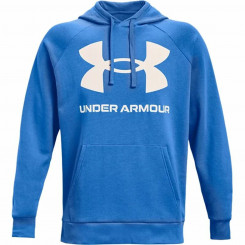 Men’s Hoodie Under Armour Rival Big Logo Blue
