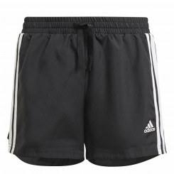 Sport Shorts for Kids Adidas  Designed To Move 3 band Black