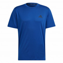 T-särk Aeroready Designed To Move Adidas Blue