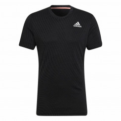 Men’s Short Sleeve T-Shirt Adidas Freelift Black