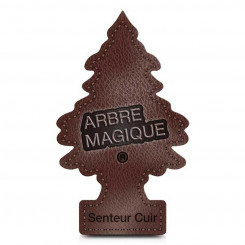Auto õhuvärskendaja Arbre Magique Little Trees Pinewood Leather