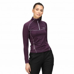Женская футболка с длинным рукавом Regatta Yonder Half-Zip Фиолетовая
