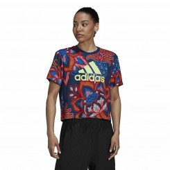 Naiste lühikeste varrukatega T-särk Adidas FARM Rio Graphic