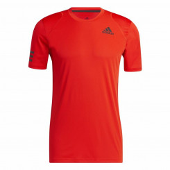 Men’s Short Sleeve T-Shirt Adidas Tiro Winterized Red