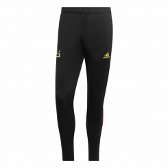 Футбольные тренировочные брюки для взрослых Adidas Salah черные мужские