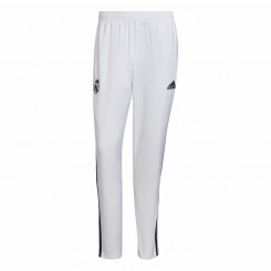 Футбольные тренировочные брюки для взрослых Adidas Condivo Real Madrid 22 белые мужские