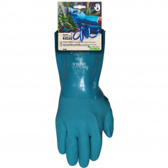 Work Gloves JUBA Garden Blue Cotton PVC