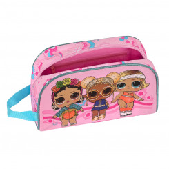 Kooli tualett-kott LOL üllatus! Glow girl Pink (26 x 16 x 9 cm)