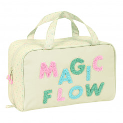 Школьная туалетная сумка Glow Lab Magic flow Бежевый (31 x 14 x 19 см)