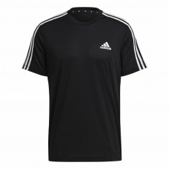 Мужская футболка с коротким рукавом Adidas Aeroready D2M Sport черная