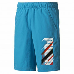 Sport Shorts for Kids Puma Graphic Woven Blue