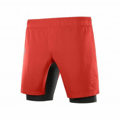 Sports Shorts Salomon TwinSkin Red