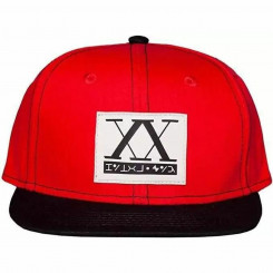 Hat Difuzed Hunterx XX Logo Red Black
