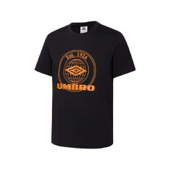 Short Sleeve T-Shirt Umbro COLLEGIATE 66119U Black