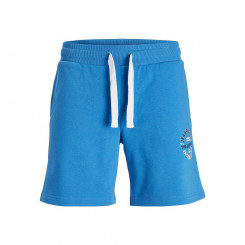 Мужские спортивные шорты Jack & Jones JPSTANDY SWEAT 12225087 Синие