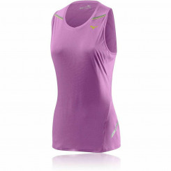 Женская футболка без рукавов Mizuno Dlcooltouchsleevele Фиолетовая