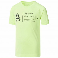 Мужская футболка с коротким рукавом Reebok Sportswear B Wor Lime green
