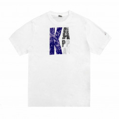 Meeste lühikeste varrukatega T-särk Kappa Sportswear Logo valge