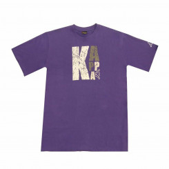Meeste lühikeste varrukatega T-särk Kappa spordirõivaste logoga violetne