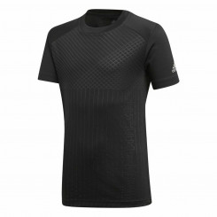 Детская футбольная рубашка с короткими рукавами Adidas Nemeziz Black